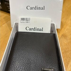 Chocolate brown  man made Leather Wallet